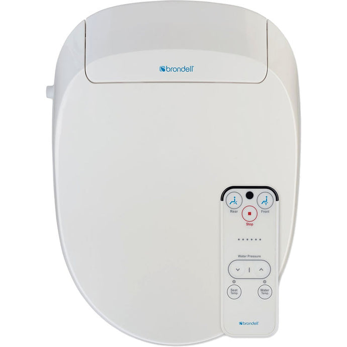 Brondell S300-RW SWASH Electronic Bidet Seat with Remote Control - Round
