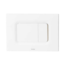 Load image into Gallery viewer, TOTO Rectangle Dual Button Push Plate for RP In-Wall Tank, Matte White - YT920#WH