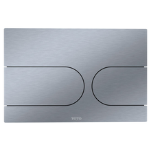 Load image into Gallery viewer, TOTO Dual Button, Wall Round Push Plate, Brushed Stainless Steel - YT970#SS