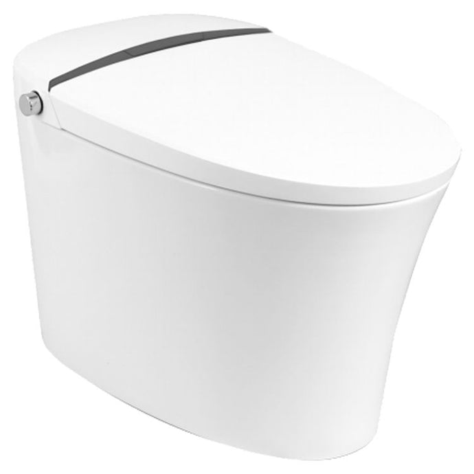 TRONE Chiaro Complete Electronic Bidet Toilet - White, CETBCERN-12.WH
