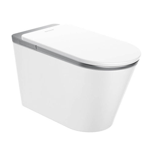 TRONE G2ETBCERN-12.WH Ganza II Complete Electronic Bidet Toilet White - With Efoam